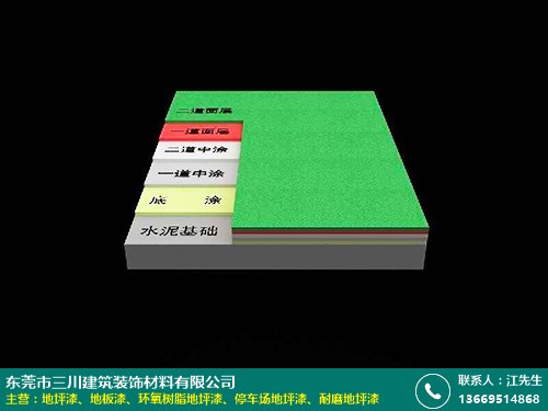 环氧地坪施工[停车场地坪漆]三川建筑装饰材料的荣誉资质公司主营