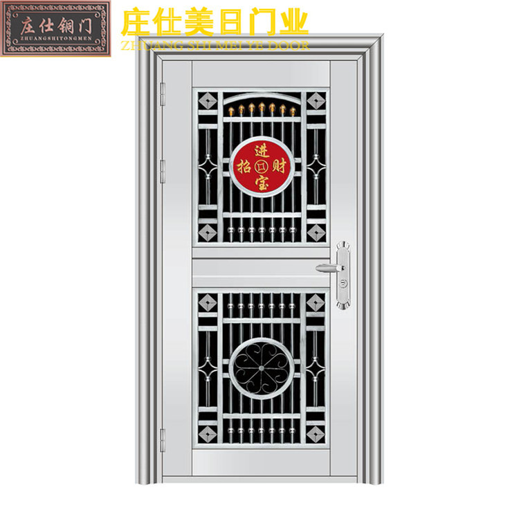 小区不锈钢门价格优惠_不锈钢门源头厂家_金钾名门