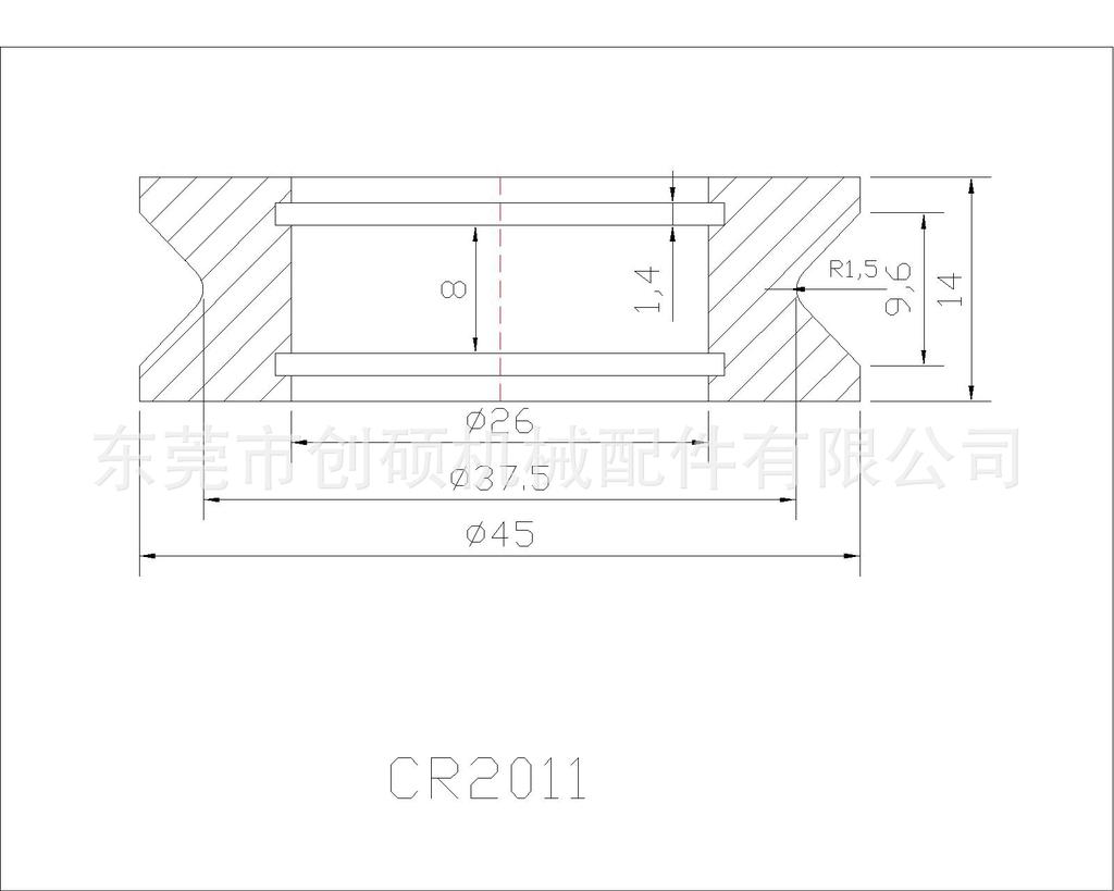 全瓷导轮CR2011