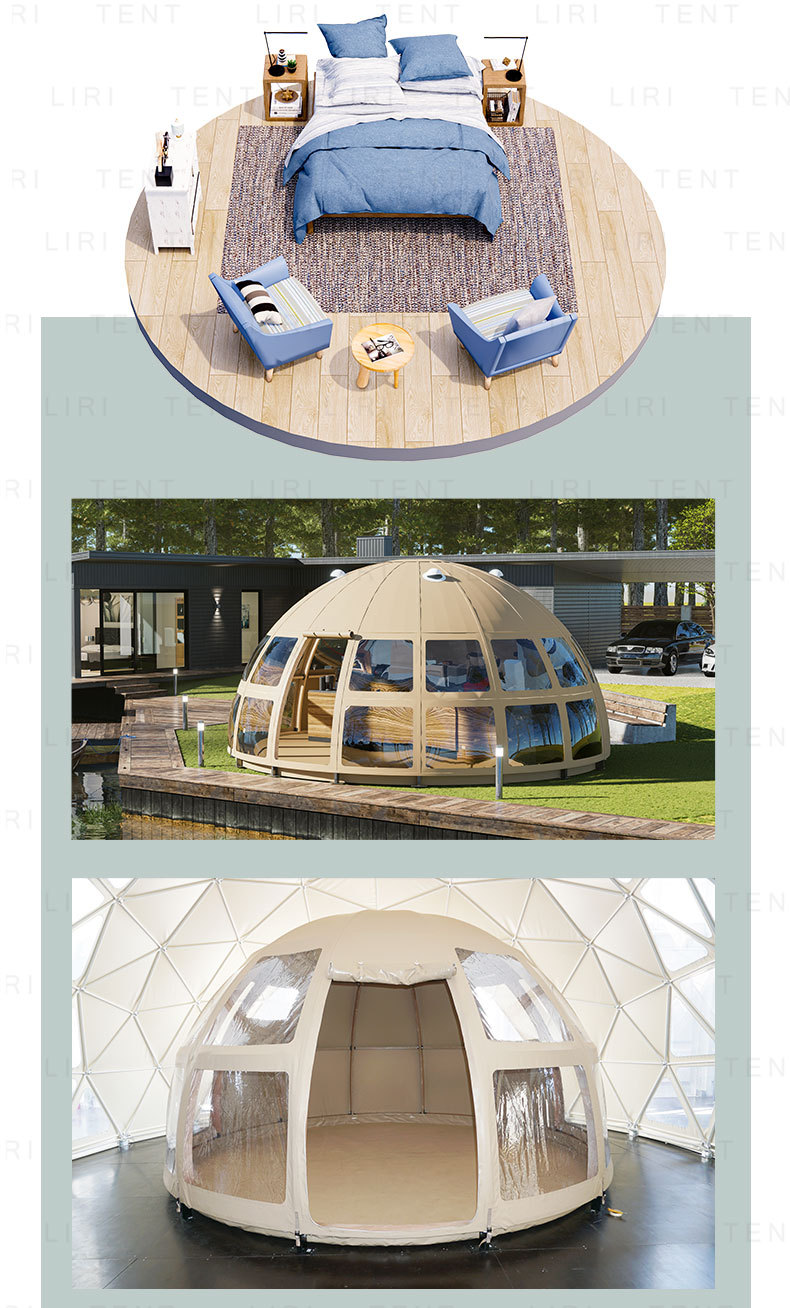 All Wood Structure Waterproof Outdoor Tent Hotel Resort Camping Luxury Camping Homestay Camping Tent