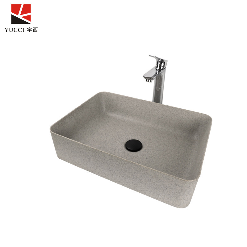 Yuxi artificial stone wash basin has a high surface brightness and can be used in various indoor and outdoor specifications