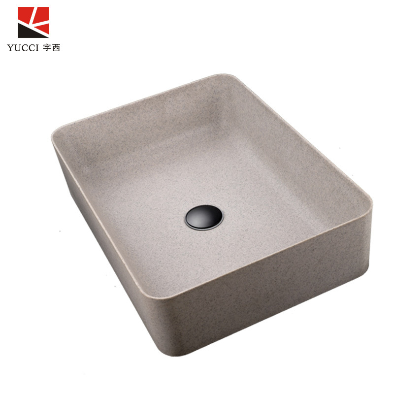 Yuxi artificial stone wash basin has a high surface brightness and can be used in various indoor and outdoor specifications