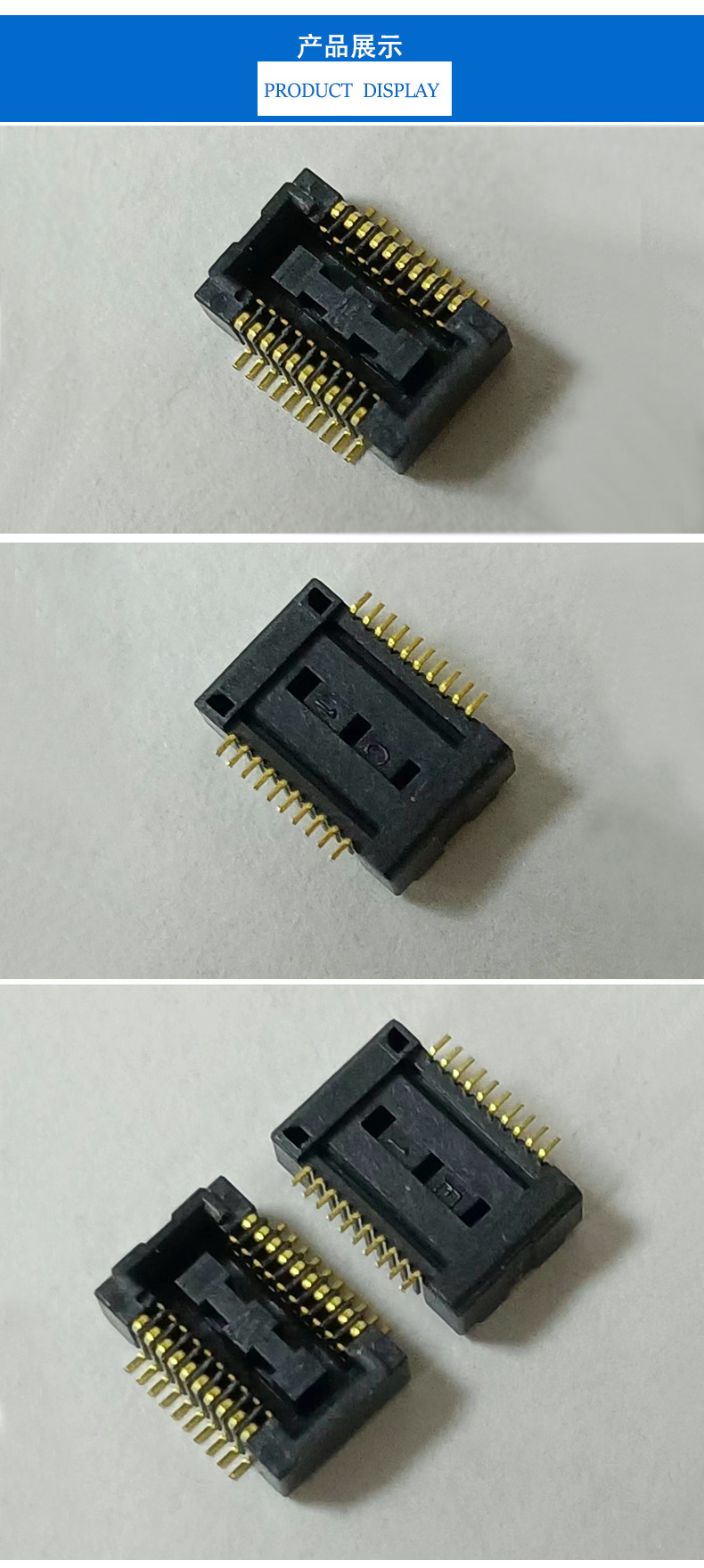 Compatible with Panasonic AXK720347G board to board connector socket 0.4mm narrow spacing female seat BF012030