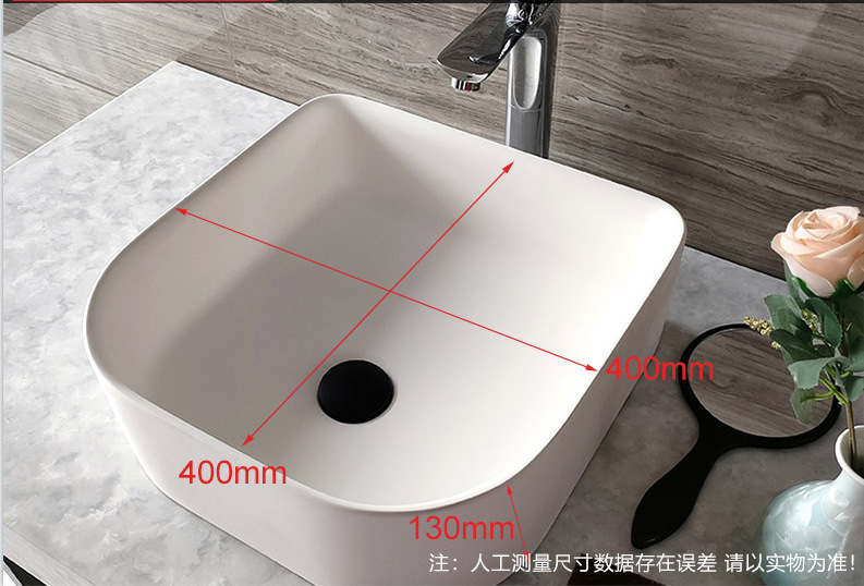 Artificial stone integrated forming washbasin engineering, building materials, home furnishings, kitchens and bathrooms, customized sizes and colors according to needs