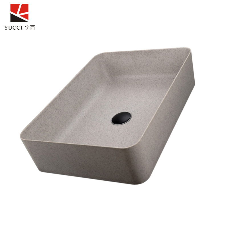 Yuxi artificial stone wash basin has a high surface brightness and can be used in various indoor and outdoor specifications