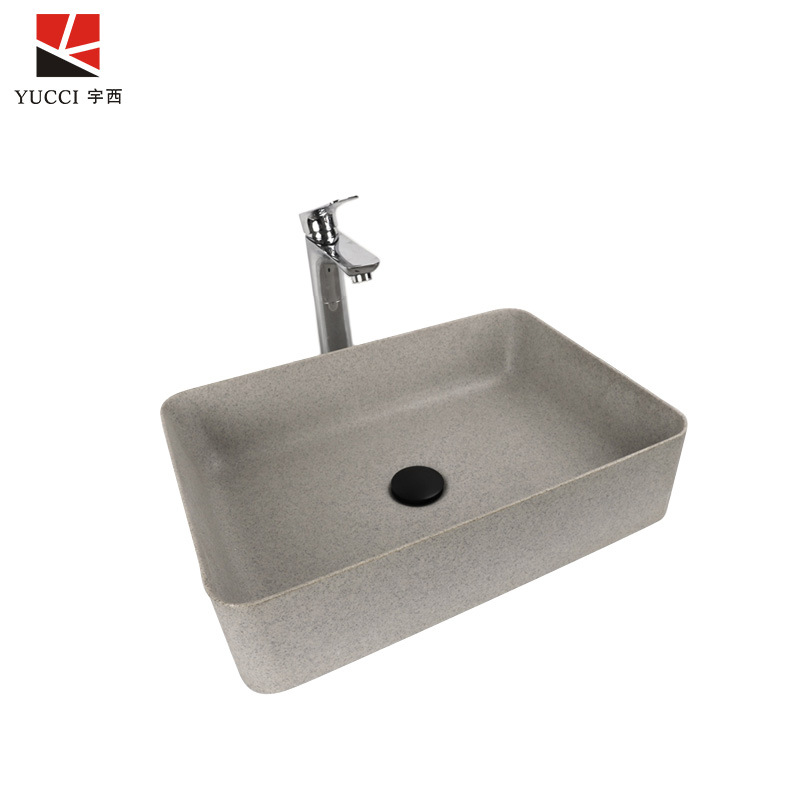 Yuxi artificial stone wash basin has a high surface brightness and can be used in various indoor and outdoor specifications