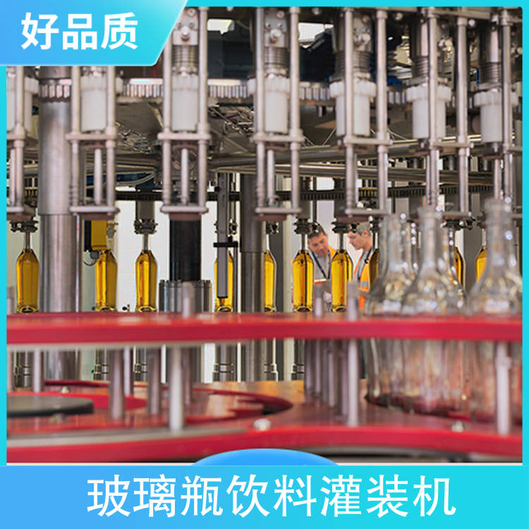 Glass Bottle Beverage Filling Machinery Material Type Fruit Juice Beverage Suitable Material Liquid