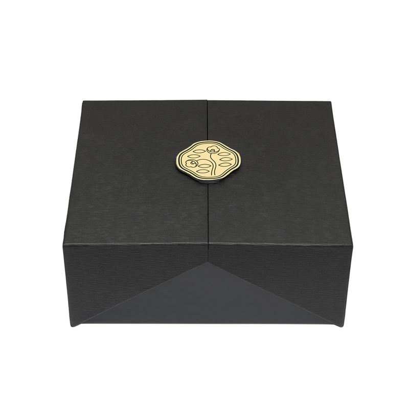 Double opening cosmetic packaging box sample name health product gift box sample free sample