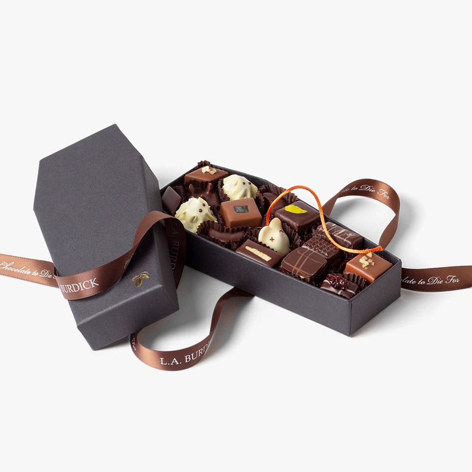 Cookie Chocolate Box Specification Customization Usage Range for Black Chocolate Packaging