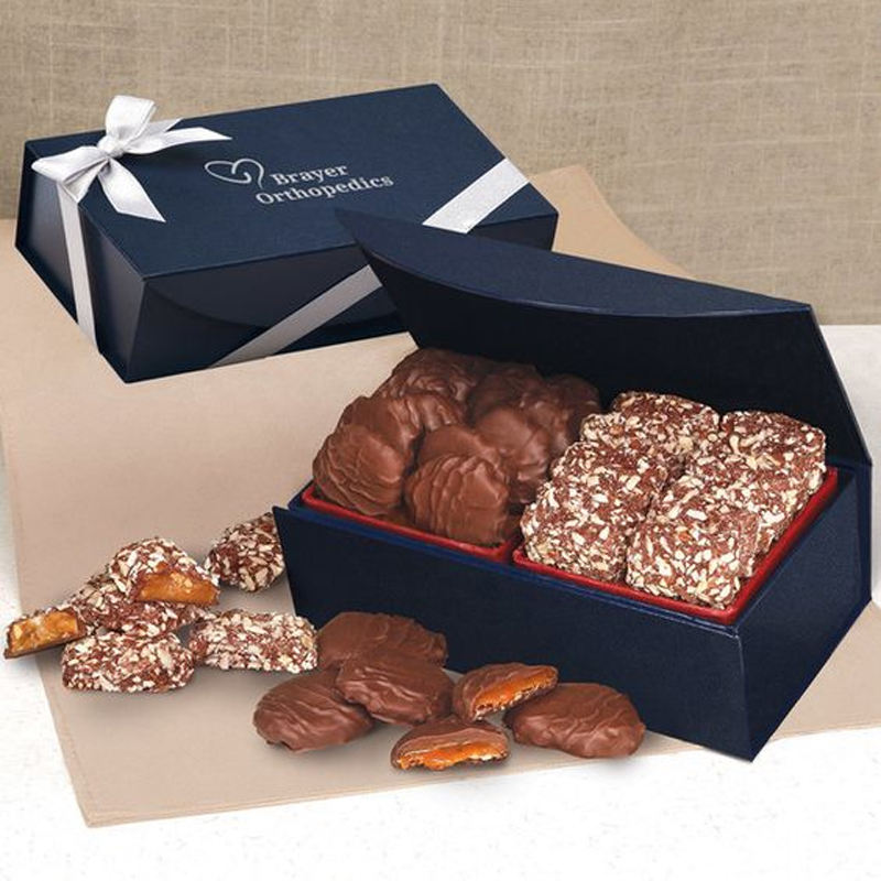 Cookie Chocolate Box Specification Customization Usage Range for Black Chocolate Packaging