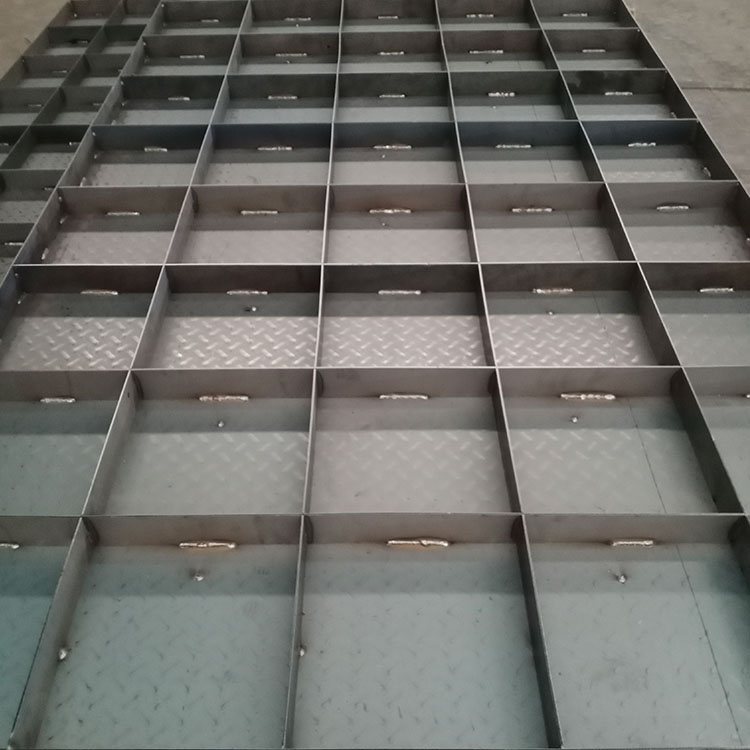 Anti slip steel grating, step toothed steel grating, color hot-dip galvanized material, carbon steel, complete specifications